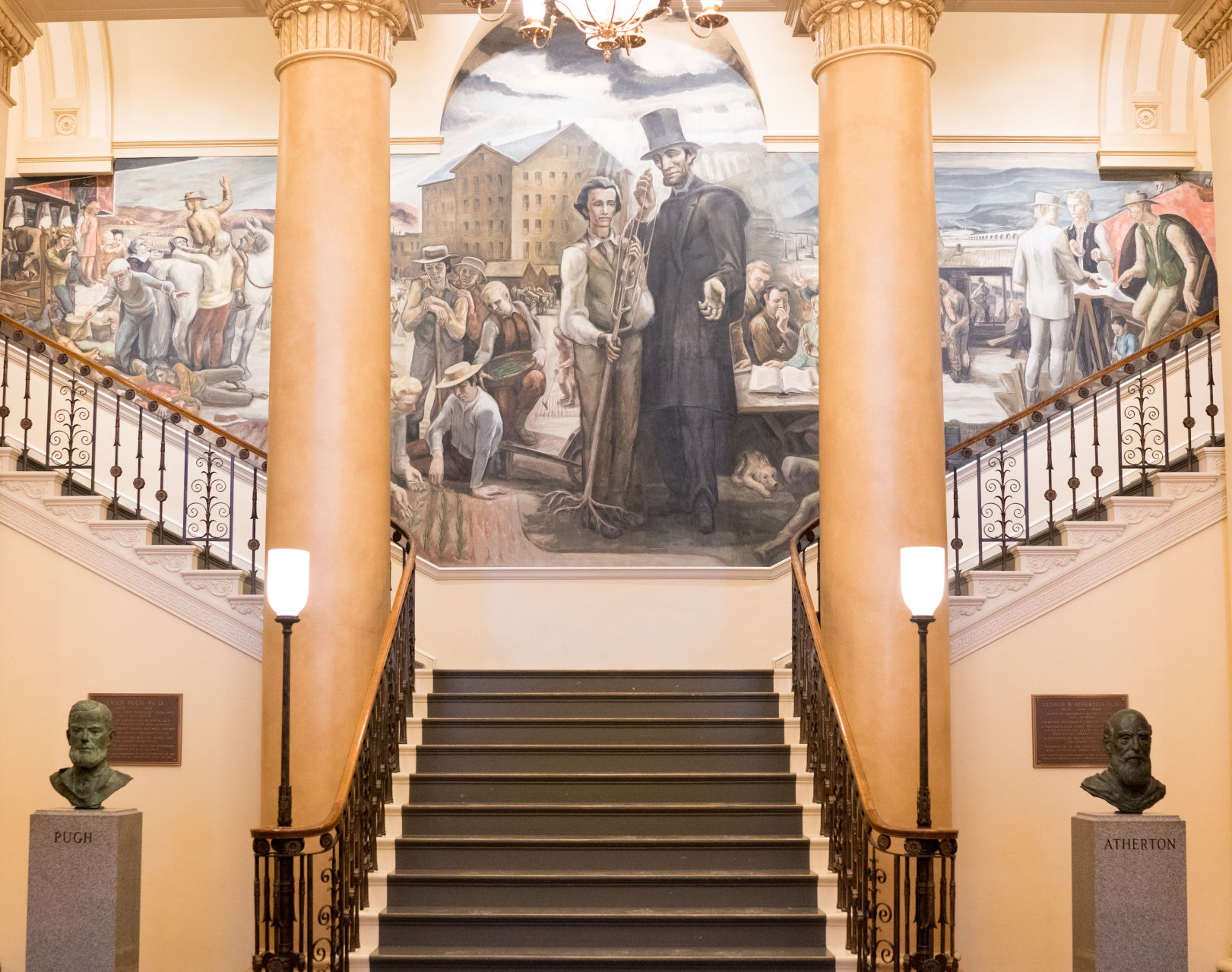 Old Main Murals